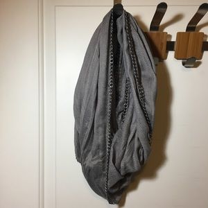 Grey Infinity Scarf